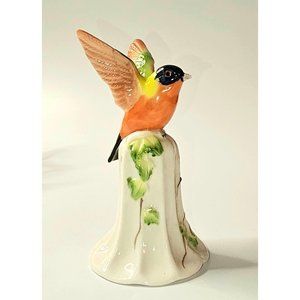 Vintage Ardalt Lenwile Bone China Bell Oriole Bird 5 inches Tall